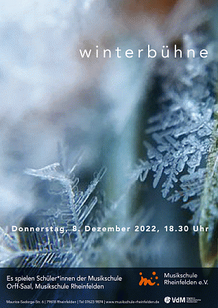 Winterbühne, 8.12.2022, 18.30 Uhr