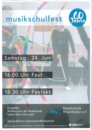 Musikschulfest am 24.6.2023