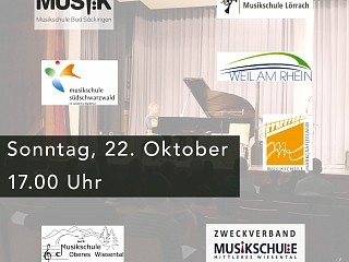 Gemeinsames Konzert der Musikschulen aus der „Region Westlicher Hochrhein“ , 22.10.23, 17.00 Uhr