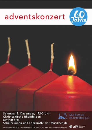 Adventskonzert am 03.12.2023 Christuskirche