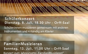5. KLAVIERTAGE RHEINFELDEN, Konzert 1 am  8.7.25, Konzert 2 am 13.7.25