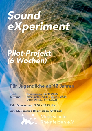 Pilot-Projekt: Sound eXperiment