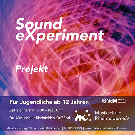 Sound eXperiment