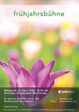 Frühlingsbühne 22.04.2026