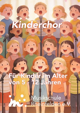 Kinderchor für Kinder ab 5-12 Jahren
