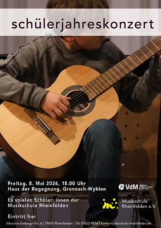 Schülerkonzert im Haus der Begegnung, 08.05.2026