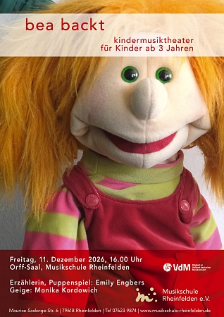 Kindermusical "Bea backt"